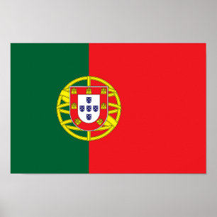 Póster Bandera de Portugal