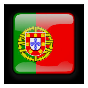 Póster bandera de portugal