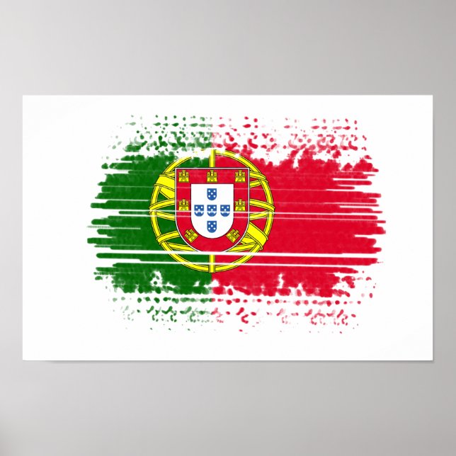 Póster Bandera de Portugal (Frente)