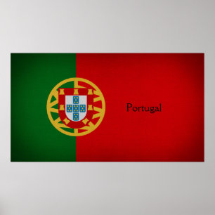 Póster Bandera de Portugal