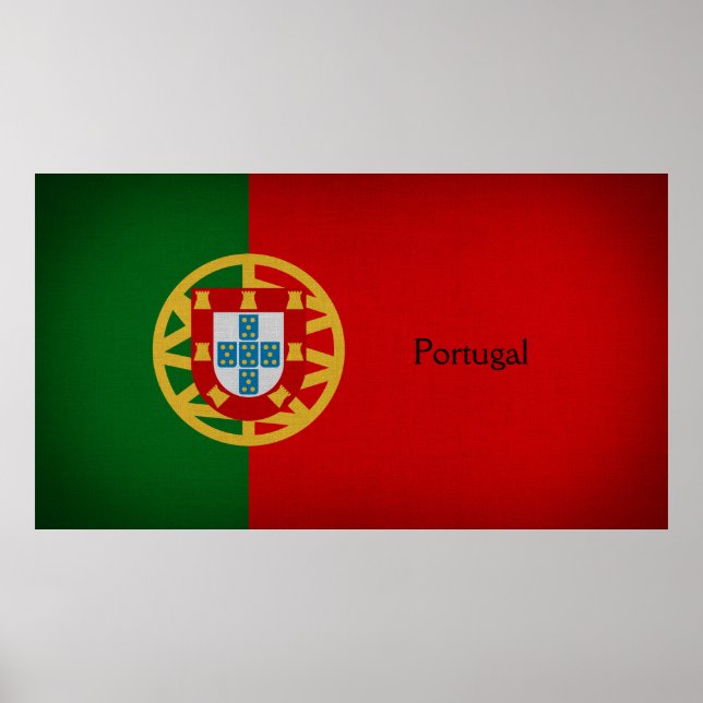 Póster Bandera de Portugal (Frente)