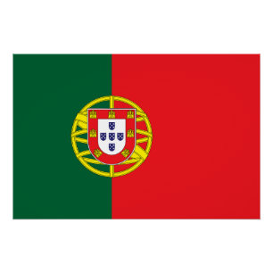 Póster Bandera de Portugal