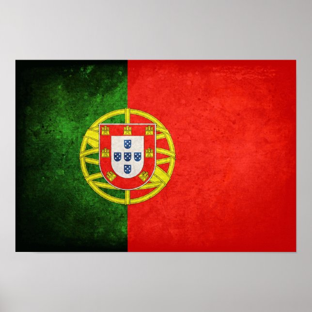 Póster bandera de portugal (Frente)