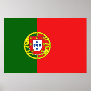 Póster Bandera de Portugal