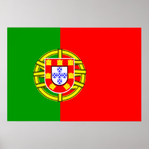 Póster Bandera de Portugal