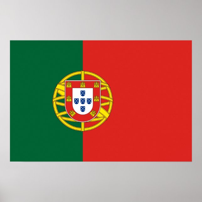 Póster Bandera de Portugal Bandeira De Portugal (Frente)