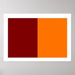 Póster Bandera de Roma
