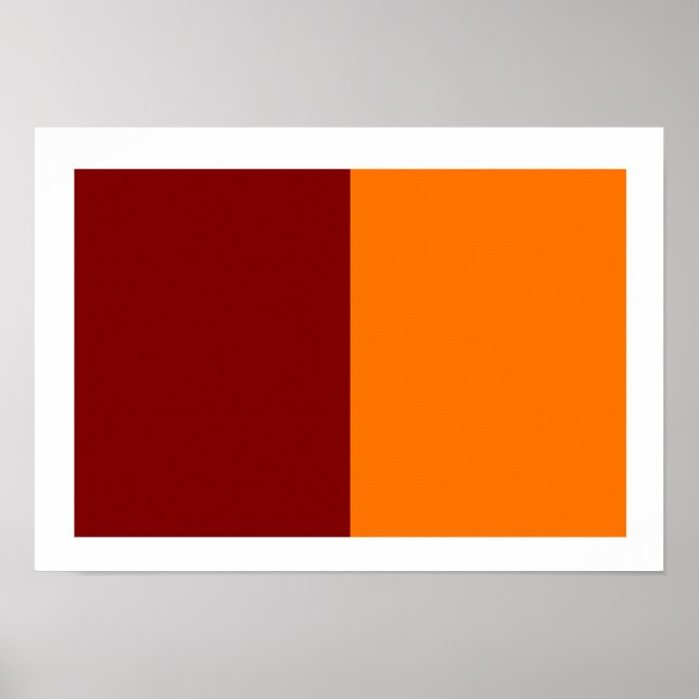 Póster Bandera de Roma (Frente)
