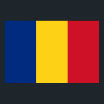 Póster Bandera de Rumania<br><div class="desc">Bandera patriótica de Rumania.</div>