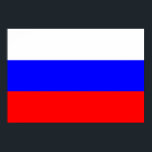 Póster Bandera de Rusia<br><div class="desc">Bandera de Rusia; rusa; "amo a rusia"; Р о с с я; ф snihtsni.</div>