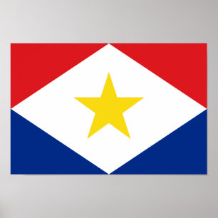 Póster Bandera de Saba