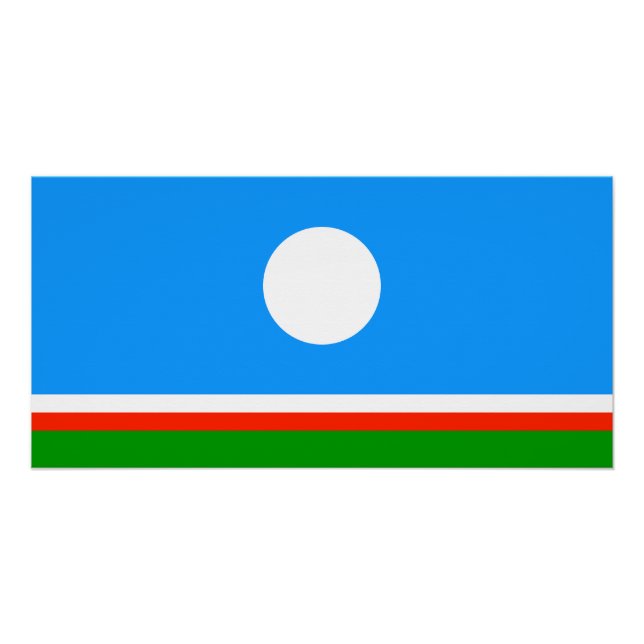 Póster Bandera de Saja (Anverso)