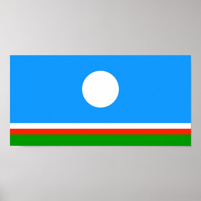 Póster Bandera de Saja (Frente)
