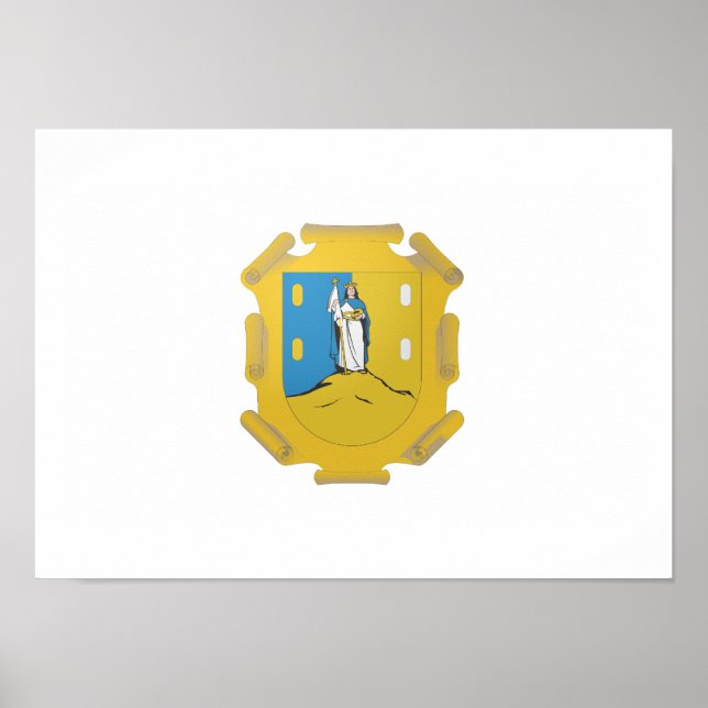 Póster Bandera de San Luis Potosi (Frente)