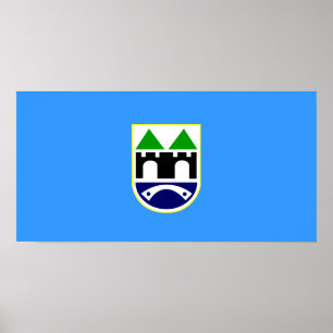 Póster Bandera de Sarajevo