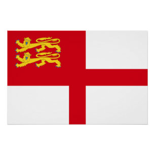 Póster Bandera de Sark