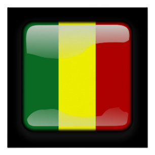 Póster Bandera de Senegal