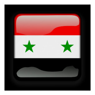 Póster Bandera de Siria