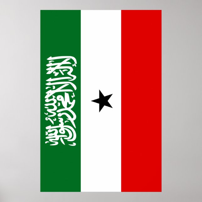Póster Bandera de Somaliland (Frente)