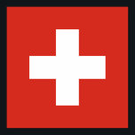 Póster Bandera de Suiza<br><div class="desc">Bandera de Suiza</div>