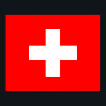 Póster Bandera de Suiza<br><div class="desc">Bandera de Suiza</div>
