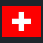 Póster Bandera de Suiza<br><div class="desc">Bandera de Suiza</div>