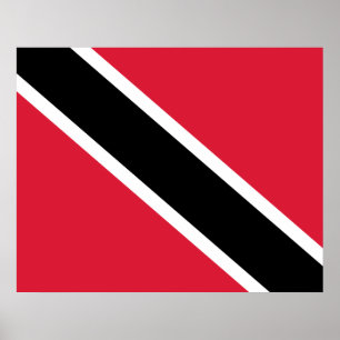Póster Bandera de Trinidad y Tobago