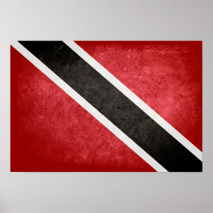 Póster Bandera de Trinidad y Tobago