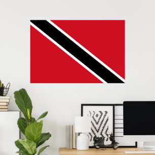 Póster Bandera de Trinidad y Tobago