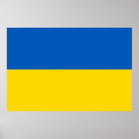 Bandera de Ucrania. 