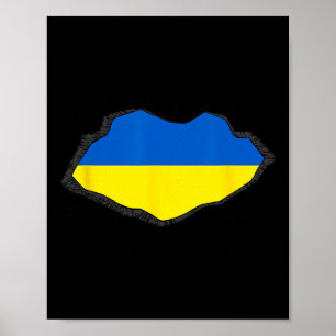 Póster Bandera de Ucrania 1