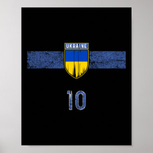 Póster Bandera de Ucrania Amantes del Orgullo Ucraniano 3