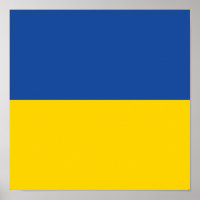 Bandera de Ucrania, regalo patriótico de Ucrania