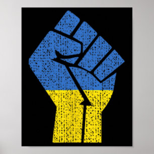 Póster Bandera de Ucrania Ucrania para hombres mujeres ni
