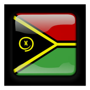 Póster Bandera de Vanuatu