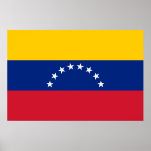 Póster Bandera de Venezuela