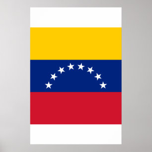 Póster Bandera de Venezuela