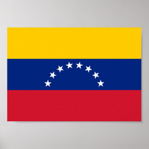 Póster Bandera de Venezuela