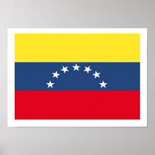Póster Bandera de Venezuela