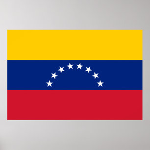 Póster Bandera de Venezuela