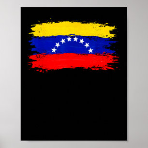 Póster Bandera de Venezuela 2026 Libre Paz 