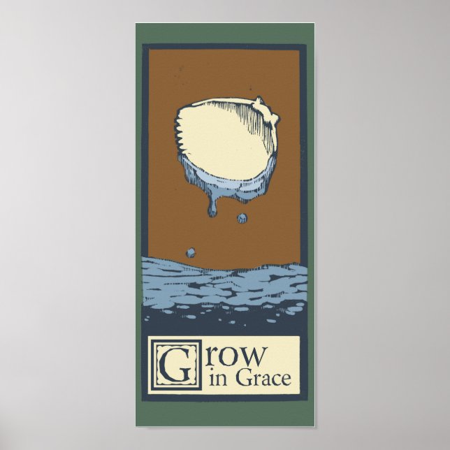 Póster Bandera del bautismo (Frente)