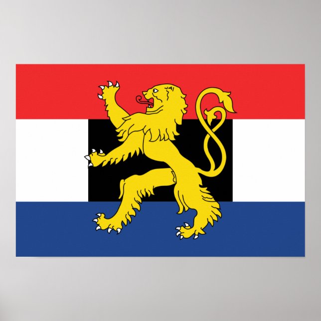Póster Bandera del Benelux (Frente)