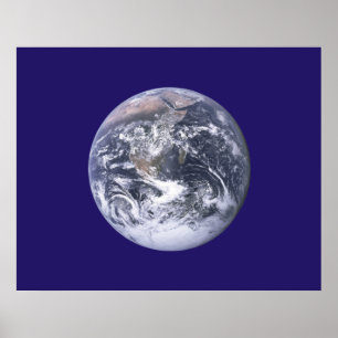 Póster Bandera del Día de la Tierra