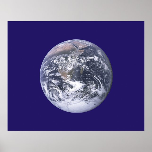 Póster Bandera del Día de la Tierra (Frente)