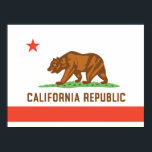 Póster Bandera del estado de California<br><div class="desc">Bandera del estado de California</div>