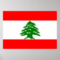 Bandera del Líbano
