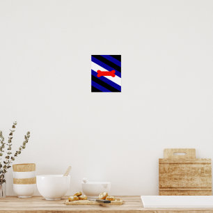 Póster Bandera del Orgullo de la Ocupación de SlipperyJoe