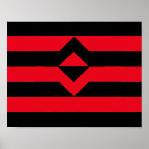 Póster Bandera del Orgullo del Puño