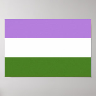 Póster Bandera del Orgullo Gay